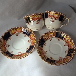 Colclough Imari Pattern Cup/Saucer Sets